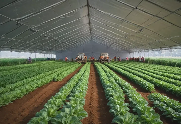 Kiedy i jak stosować namioty rolnicze w uprawach dynamicznych?