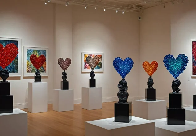 Jak zorganizować wystawę szklanych serc: porady dla kuratorów